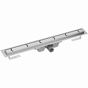 Душевой лоток RAVAK X01429 111х12см горизонтальный сток с решёткой и опорами