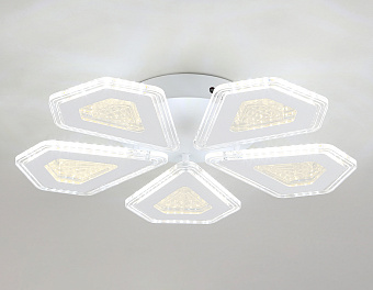 Люстра потолочная Ambrella ACRYLICA Original FA4030 96Вт 5 лампочек LED
