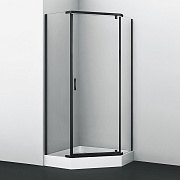 Угловое ограждение WASSERKRAFT Wiese 84P11 200х90см стекло прозрачное