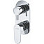 Смеситель для душа WASSERKRAFT Dinkel 5871 хром