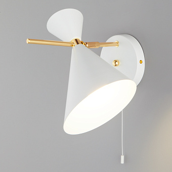 Светильник настенный Eurosvet Apart 70114/1 белый 60Вт E14