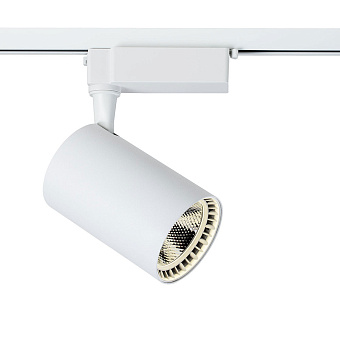 Трековый светильник Maytoni Vuoro TR003-1-17W4K-W 15Вт LED белый для однофазного трека