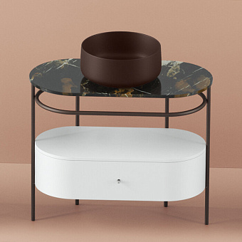 Консоль под раковину ArtCeram FLAIR 4.0 ACA068 56 moka