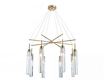 Светильник подвесной Newport 4520 4524+4/S gold 480Вт G9