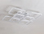 Люстра потолочная Ambrella ACRYLICA Original FA4423 150Вт 8 лампочек LED