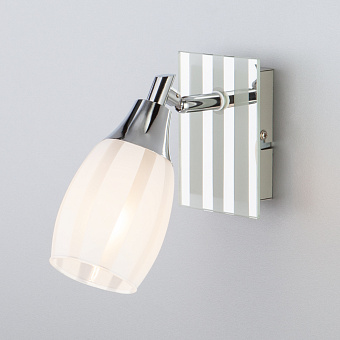 Бра Eurosvet Meridiane 20129/1 хром 60Вт E14