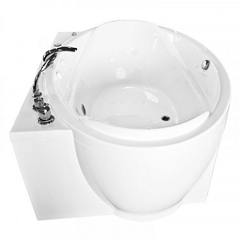 Ванна акриловая RADOMIR Лагуна 1-01-0-0-1-026 185х124см пристенная