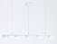 Люстра подвесная Ambrella COMFORT LineTech FL51733 25Вт 5 лампочек LED
