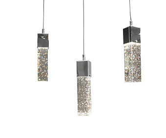 Люстра подвесная KINK Light Аква 08510-3AS(4000К) 15Вт 3 лампочек LED