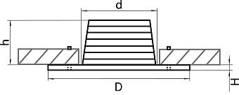 Светильник точечный встраиваемый Lightstar Leddy 212172 3Вт LED