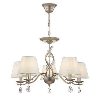 Люстра подвесная Freya Monique FR2001PL-05G 40Вт 5 лампочек E14