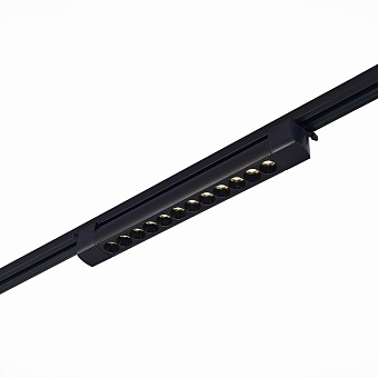 Трековый светильник ST Luce ST367.436.20 20Вт LED чёрный для однофазного трека