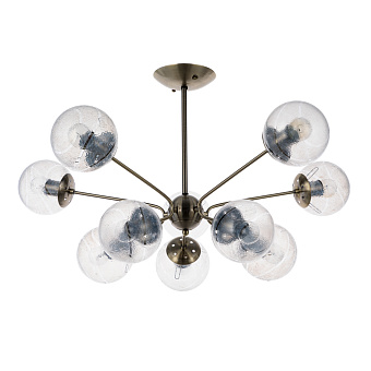 Люстра потолочная Arte Lamp MEISSA A4164PL-10AB 40Вт 10 лампочек E27