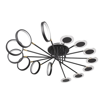 Светильник потолочный Loft It Megan 10164L Black 99Вт LED