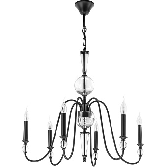 Люстра подвесная Lightstar Ragno 732067 40Вт 6 лампочек E14