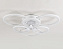 Люстра потолочная Ambrella ACRYLICA Original FA4085 100Вт 6 лампочек LED