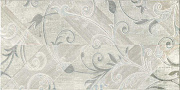 Декор Global Tile Silvia GT45VG серый 25х50см 1,375кв.м.