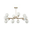 Люстра ST Luce REDJINO SLE106203-12 36Вт 12 лампочек G9 LED