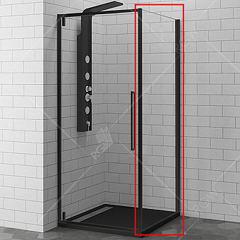 Боковая стенка душевого угла RGW 352253100-14 Z-050-3B 200х100см стекло прозрачное