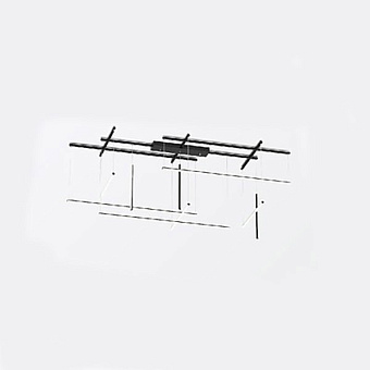 Люстра потолочная ImperiumLOFT Inlet 207903-23 66Вт 9 лампочек LED