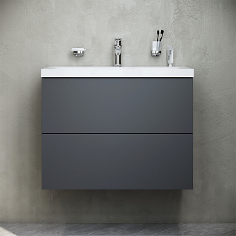 Тумба под раковину подвесная AM-PM Gem M90FHX07522GM 41х75х54см