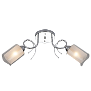 Светильник потолочный Eurosvet Renee 30122/2 хром 60Вт E27