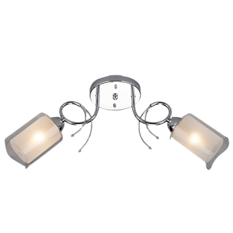 Светильник потолочный Eurosvet Renee 30122/2 хром 60Вт E27