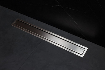 Щелевой душевой трап Pestan Confluo Premium Line 550 59,6х13,6см горизонтальный сток