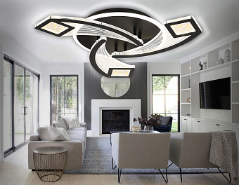 Люстра потолочная Ambrella ACRYLICA Original FA4477 62Вт 3 лампочек LED