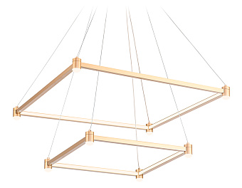 Люстра подвесная Ambrella COMFORT LineTech FL5599 60Вт 10 лампочек LED