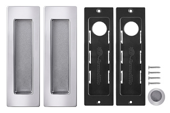 Ручки купе ARMADILLO SH010 URB СР-8 хром