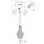 Светильник подвесной Maytoni Tommy P054PL-01B1 40Вт E27