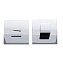 Фиксатор Code Deco Slim WC-3016-CR хром