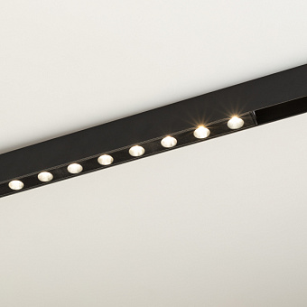 Магнитный трековый светильник Arlight Mag-Dots-25 034208 30Вт LED чёрный