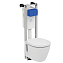 Инсталляция с унитазом IDEAL STANDARD CONNECT 3в1 W220101