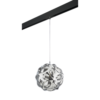 Трековый светильник Lightstar Fermo PRO724314 40Вт E27 хром для однофазного трека