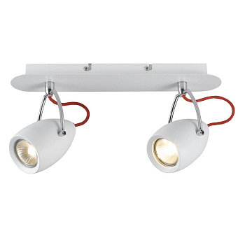 Спот Arte Lamp ATLANTIS A4005AP-2WH 50Вт 2 лампы GU10
