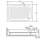 Душевой поддон RGW Acryl 16180279-51 B/CL-S 90х70см