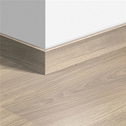 Плинтус Quick-Step 2400х77х14мм Доска дубовая светло-серая лакированная QSPSKR01304