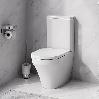 Унитаз напольный AM-PM Inspire C508607WH ободковый без сиденья