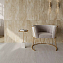 Бордюр KERAMA MARAZZI Эвора SPA054R зелёный глянцевый обрезной 2,5х30см 0,007кв.м.