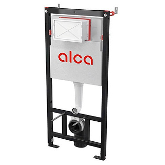 Комплект для установки подвесного унитаза Alcaplast AM101/1120-4:1 RU M578-0001 с панелью смыва