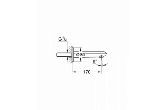 Излив GROHE 13278002