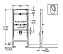 Инсталляция для писсуара GROHE Rapid Sl 38517001