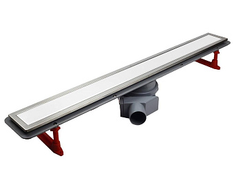 Душевой лоток Pestan 13000280,00 34,6х13,6см горизонтальный сток с решёткой и опорами