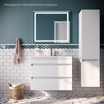 Тумба под раковину подвесная IDDIS Zodiac ZOD8CB0i95 37х78,8х59,3см