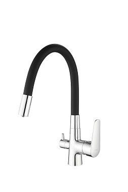 Смеситель для кухни ESKO Cora CL 03 B высокий излив хром