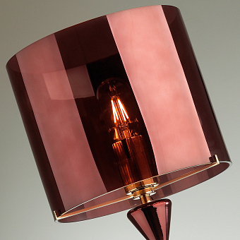 Абажур Odeon STANDING 4868/1S 201х230мм бордовый