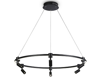 Люстра подвесная Ambrella COMFORT LineTech FL5299 74Вт 7 лампочек LED