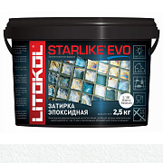 Эпоксидная затирка LITOKOL STARLIKE EVO белый 2,5кг